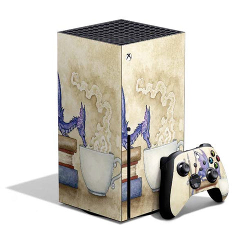 Whats in Here Coffee Dragon by Amy Brown Xbox Series X Skins